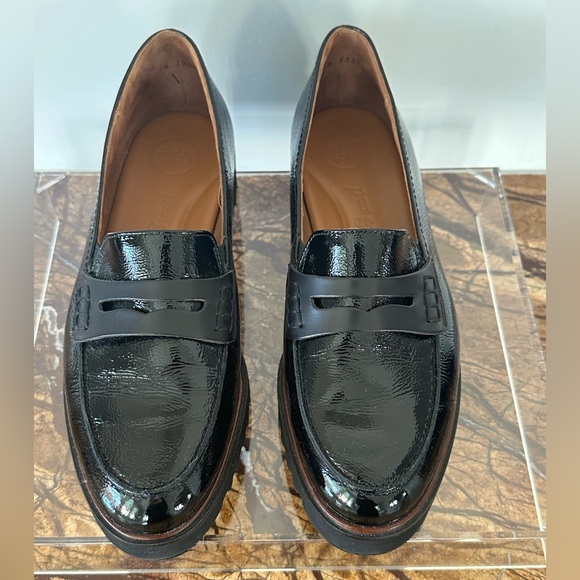 Paul Green Dazzle Penny Loafer Patent Leather in Black. Women’s Size 8 - Picture 5 of 10